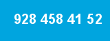 928 458 41 52 928 458 41 52